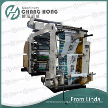 Máquina de impressão flexográfica não tecido de alta velocidade de seis cores (CE)